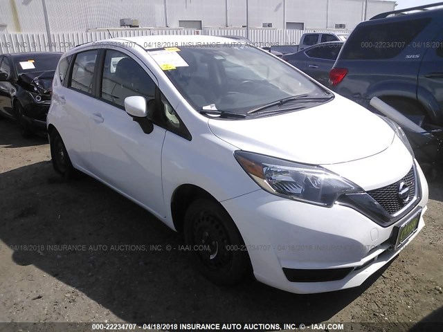 3N1CE2CP5HL357534 - 2017 NISSAN VERSA NOTE S/S PLUS/SV/SL/SR WHITE photo 1