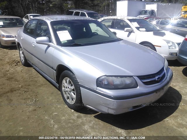 2G1WF55E8Y9274826 - 2000 CHEVROLET IMPALA SILVER photo 1