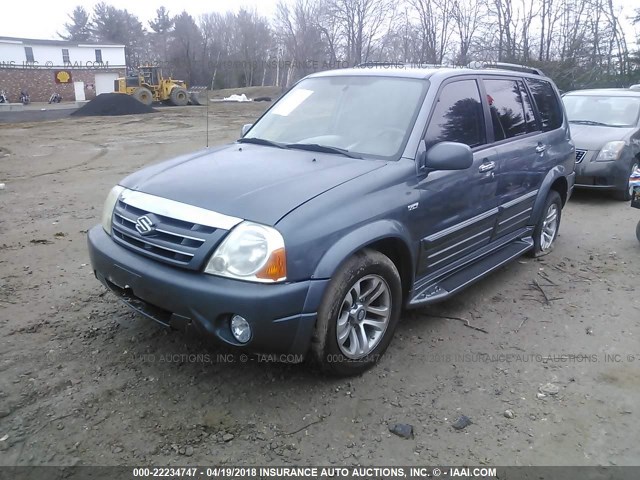 JS3TY92VX64103349 - 2006 SUZUKI XL7 GRAY photo 2