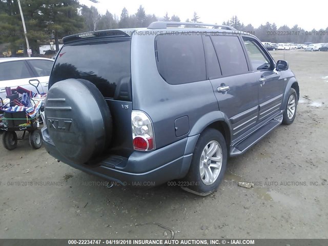 JS3TY92VX64103349 - 2006 SUZUKI XL7 GRAY photo 4