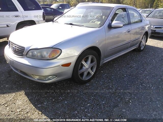 JNKDA31A22T027675 - 2002 INFINITI I35 SILVER photo 2