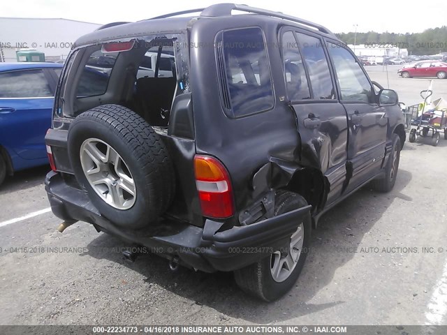 2CNBE634936908434 - 2003 CHEVROLET TRACKER LT BLACK photo 6