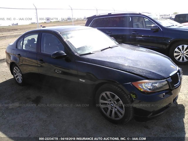 WBAVB17586NK39151 - 2006 BMW 325 I AUTOMATIC BLACK photo 1