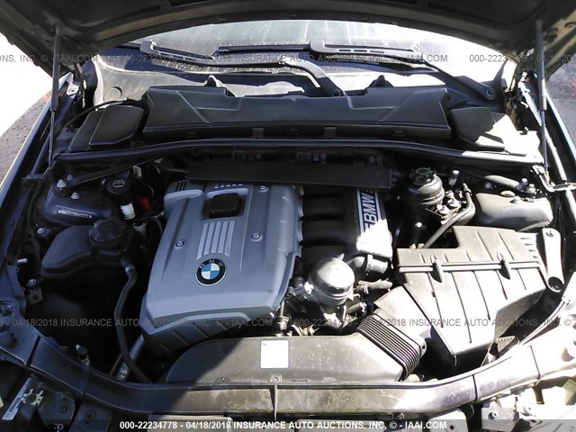 WBAVB17586NK39151 - 2006 BMW 325 I AUTOMATIC BLACK photo 10