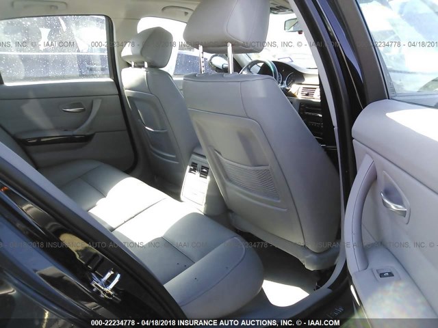 WBAVB17586NK39151 - 2006 BMW 325 I AUTOMATIC BLACK photo 8