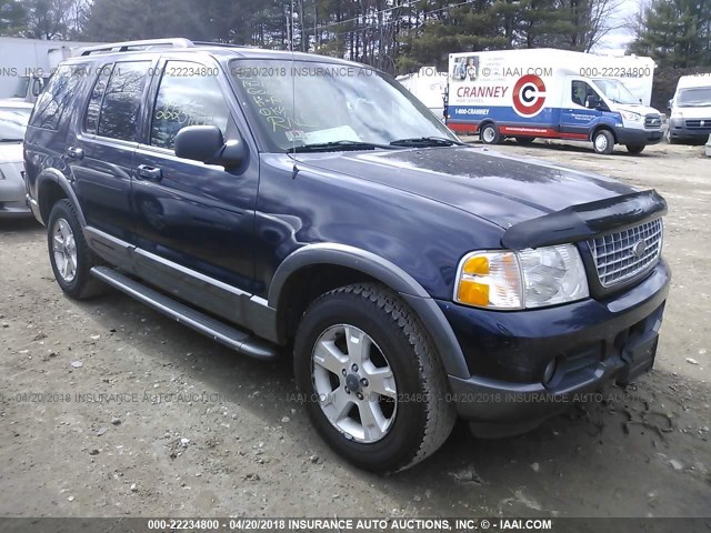 1FMZU73K33ZA39422 - 2003 FORD EXPLORER XLT/XLT SPORT/NBX BLUE photo 1