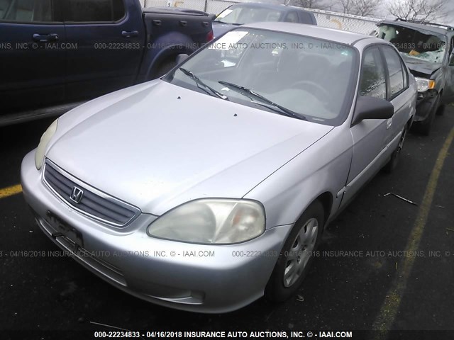 2HGEJ661XYH528112 - 2000 HONDA CIVIC SE SILVER photo 6