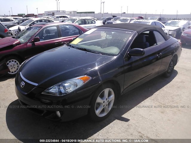 4T1FA38P94U029906 - 2004 TOYOTA CAMRY SOLARA SE/SLE შავი ფოტო 2