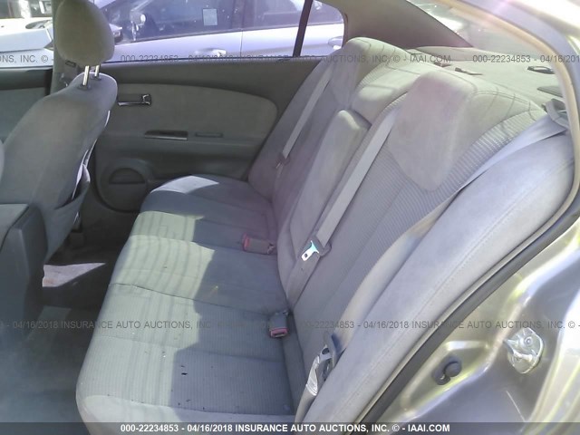 1N4AL11D55N413700 - 2005 NISSAN ALTIMA S/SL Champagne photo 8