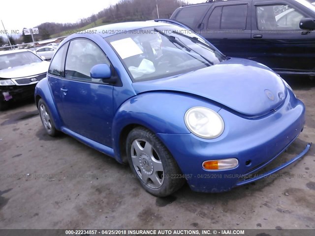 3VWBB61C8WM045771 - 1998 VOLKSWAGEN NEW BEETLE 蓝色 照片 1