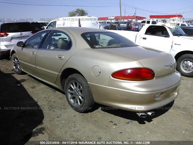 2C3HC56GXYH333975 - 2000 CHRYSLER LHS TAN photo 3