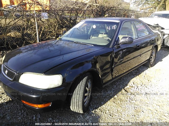 JH4UA265XWC004799 - 1998 ACURA 2.5TL BLACK photo 2