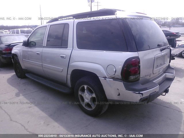 1GNET16S856151580 - 2005 CHEVROLET TRAILBLAZER EXT LS/EXT LT SILVER photo 3