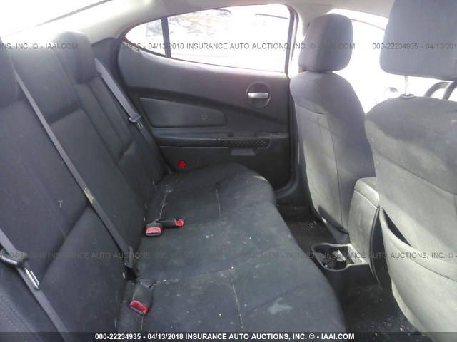 2G2WP552161116838 - 2006 PONTIAC GRAND PRIX BURGUNDY photo 8