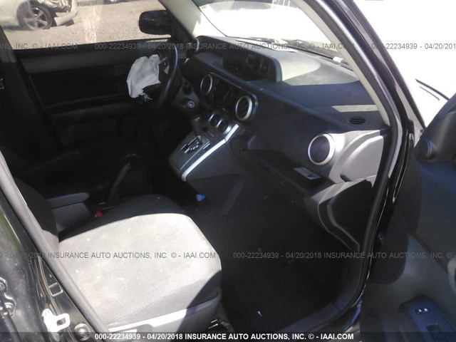 JTLZE4FE6A1115110 - 2010 TOYOTA SCION XB შავი ფოტო 5