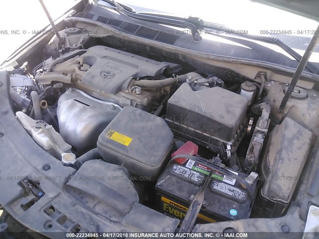 4T1BF1FK8EU761019 - 2014 TOYOTA CAMRY L/SE/LE/XLE 黑色 照片 10