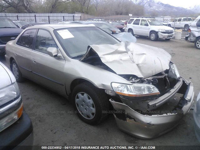 JHMCG5647YC010856 - 2000 HONDA ACCORD LX GOLD photo 1