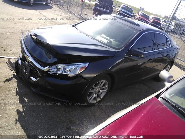 1G11C5SL2EF205168 - 2014 CHEVROLET MALIBU 1LT 灰色 照片 2