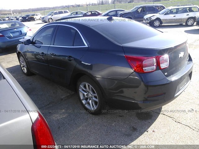 1G11C5SL2EF205168 - 2014 CHEVROLET MALIBU 1LT 灰色 照片 3