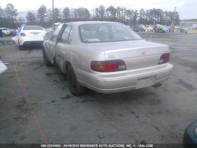 4T1BF12K2TU135033 - 1996 TOYOTA CAMRY LE/XLE/SE ოქროსფერი ფოტო 3