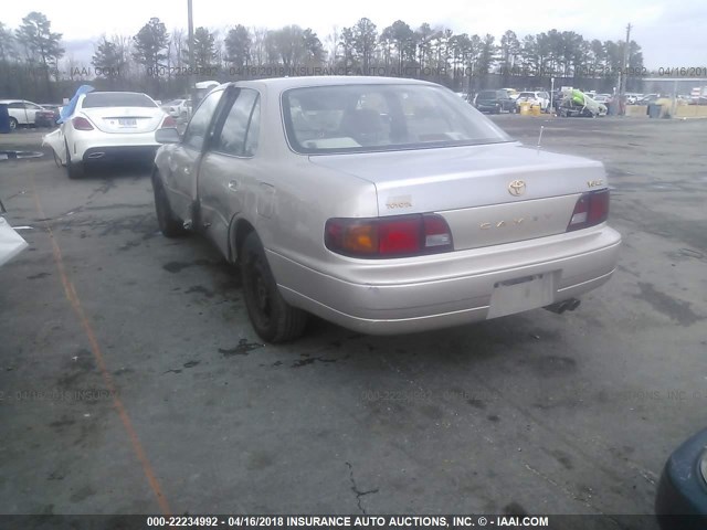 4T1BF12K2TU135033 - 1996 TOYOTA CAMRY LE/XLE/SE GOLD photo 3