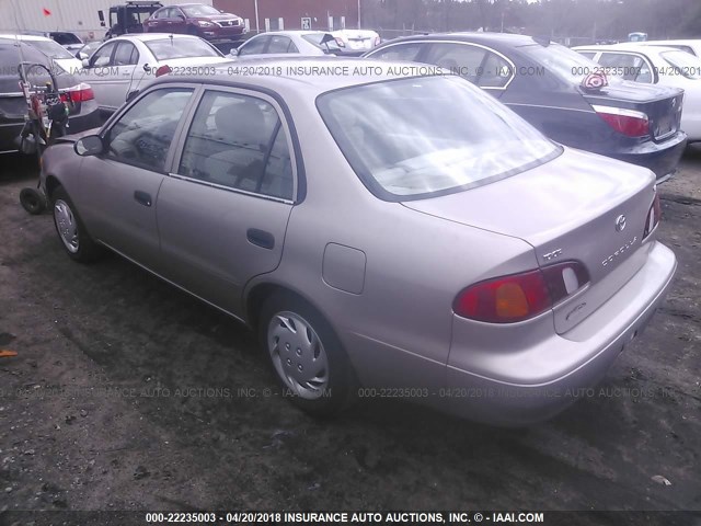 2T1BR12E4XC238253 - 1999 TOYOTA COROLLA VE/CE/LE 棕色 照片 3