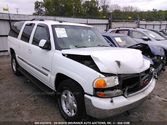 3GKEC16Z04G165710 - 2004 GMC YUKON XL C1500 WHITE photo 1