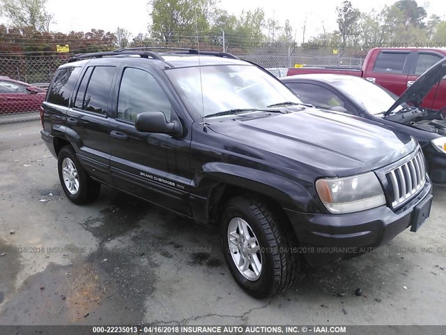 1J4GW48S64C377456 - 2004 JEEP GRAND CHEROKEE LAREDO/COLUMBIA/FREEDOM 黑色 照片 1