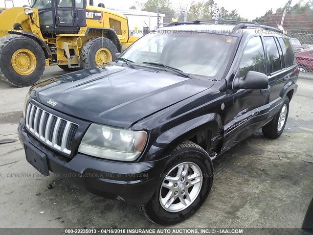 1J4GW48S64C377456 - 2004 JEEP GRAND CHEROKEE LAREDO/COLUMBIA/FREEDOM 黑色 照片 2