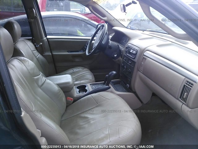 1J4GW48S64C377456 - 2004 JEEP GRAND CHEROKEE LAREDO/COLUMBIA/FREEDOM 黑色 照片 5