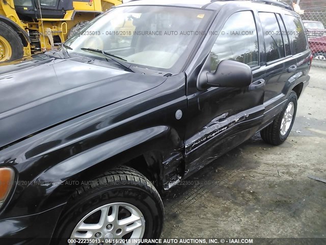 1J4GW48S64C377456 - 2004 JEEP GRAND CHEROKEE LAREDO/COLUMBIA/FREEDOM 黑色 照片 6
