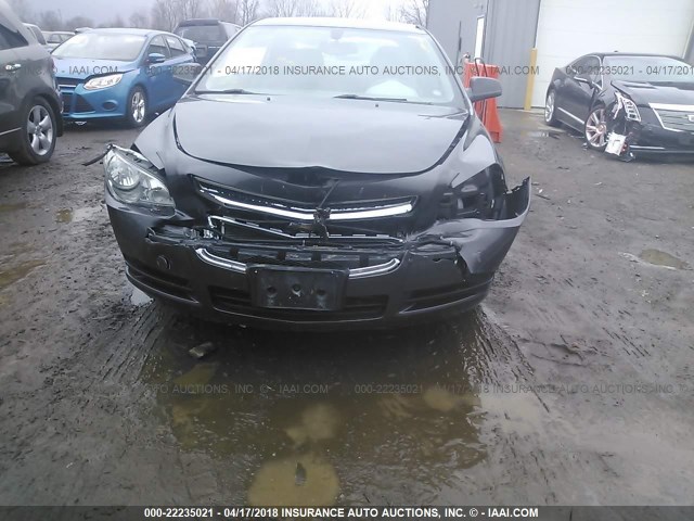 1G1ZB5E10BF326230 - 2011 CHEVROLET MALIBU LS 灰色 照片 6