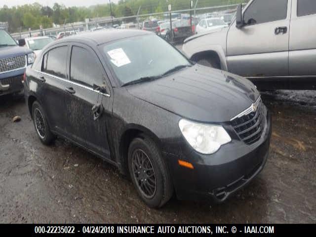 1C3LC46K07N645379 - 2007 CHRYSLER SEBRING BLACK photo 1