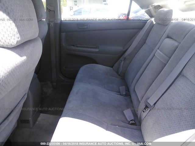 4T1BE32K33U189486 - 2003 TOYOTA CAMRY LE/XLE/SE BLACK photo 8