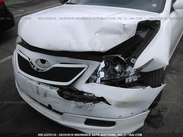 4T1BK46K37U537947 - 2007 TOYOTA CAMRY NEW GENERAT LE/XLE/SE WHITE photo 6