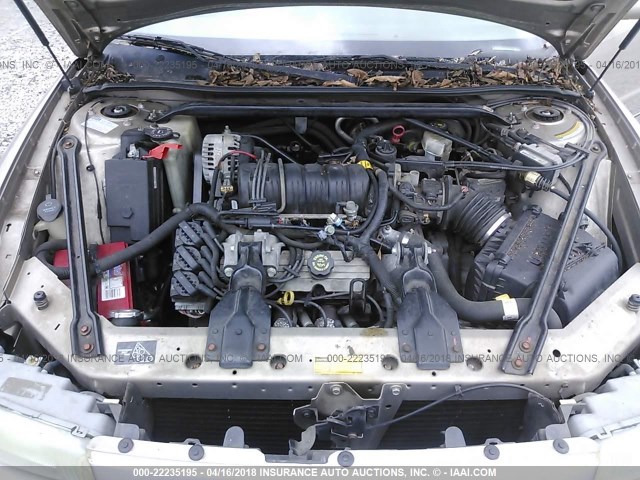 2G4WB55K911204339 - 2001 BUICK REGAL LS 棕色 照片 10