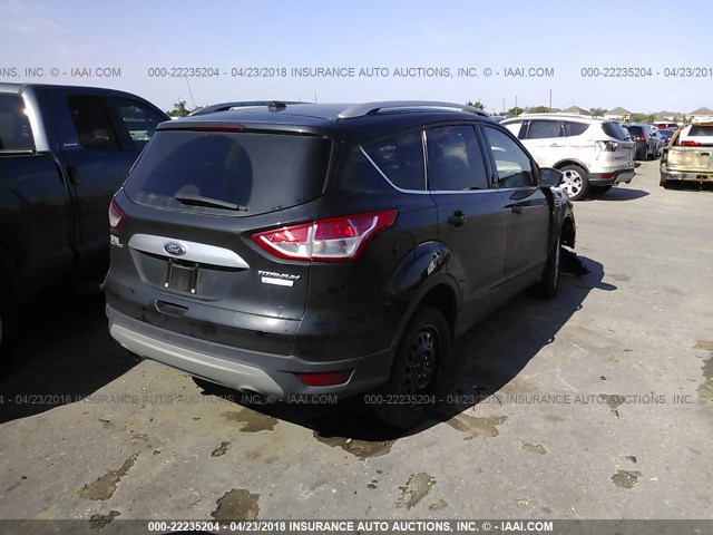 1FMCU0J92EUB82018 - 2014 FORD ESCAPE TITANIUM BLACK photo 4