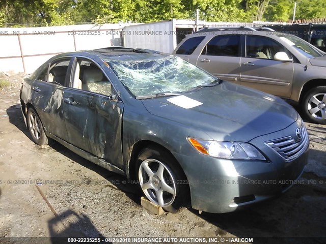 4T1BE46K67U555074 - 2007 TOYOTA CAMRY NEW GENERAT CE/LE/XLE/SE GREEN photo 1