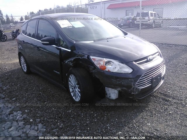 1FADP5BU0EL508121 - 2014 FORD C-MAX SEL BLACK photo 1