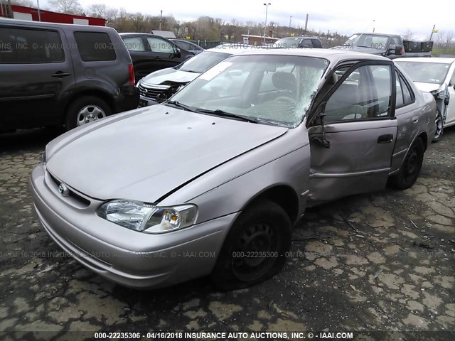 2T1BR18E4WC089302 - 1998 TOYOTA COROLLA VE/CE/LE TAN photo 2