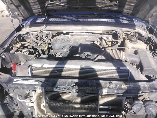 1FTSW21YX8EE50051 - 2008 FORD F250 SUPER DUTY BLACK photo 10