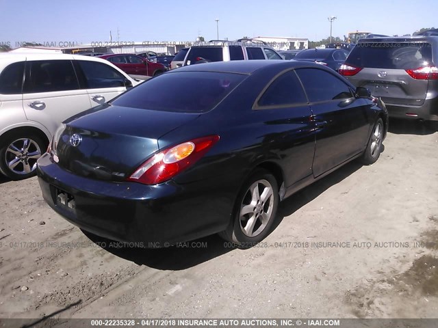 4T1CA38P34U009671 - 2004 TOYOTA CAMRY SOLARA SE/SLE 蓝色 照片 4