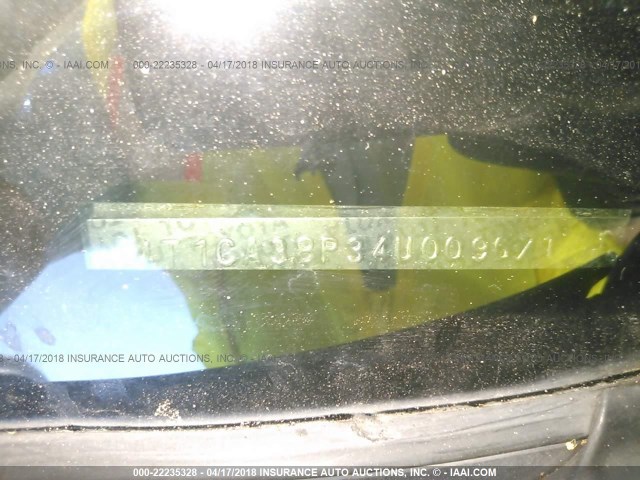 4T1CA38P34U009671 - 2004 TOYOTA CAMRY SOLARA SE/SLE 蓝色 照片 9