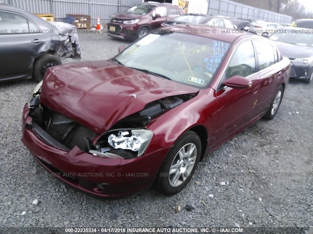 1N4AL11D35C341682 - 2005 NISSAN ALTIMA S/SL RED photo 2