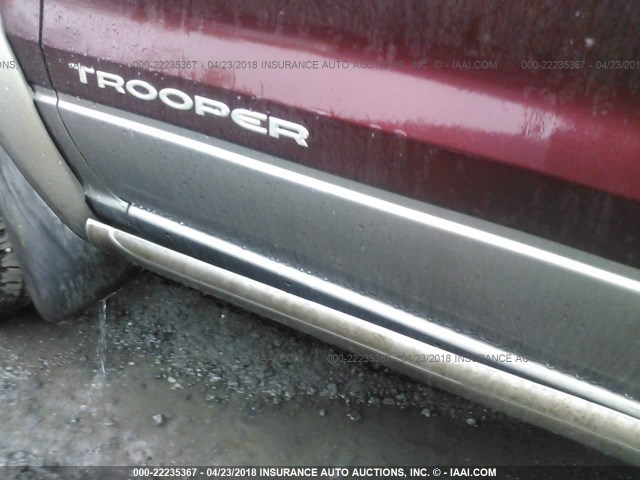 JACDJ58X227J04477 - 2002 ISUZU TROOPER S/LS/LIMITED 勃艮第红 照片 6