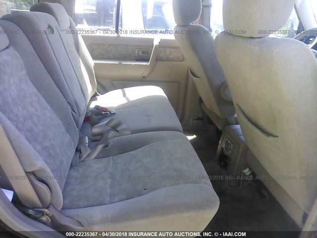 JACDJ58X227J04477 - 2002 ISUZU TROOPER S/LS/LIMITED 勃艮第红 照片 8