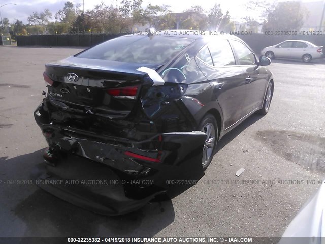 KMHD84LF2HU329834 - 2017 HYUNDAI ELANTRA SE/VALUE/LIMITED BLACK photo 4