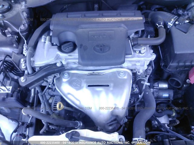 4T1BF1FK6EU439138 - 2014 TOYOTA CAMRY L/SE/LE/XLE ნაცრისფერი ფოტო 10