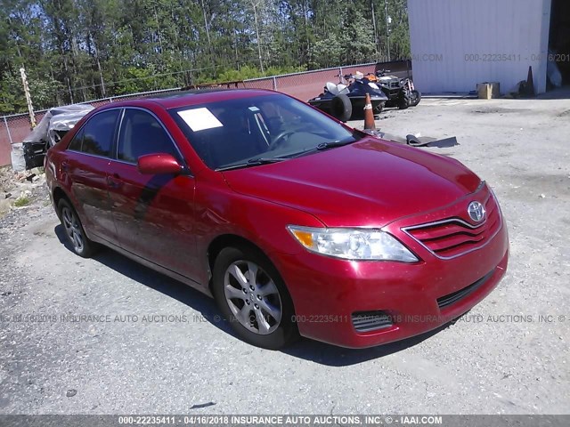 4T1BF3EK0BU155058 - 2011 TOYOTA CAMRY SE/LE/XLE 红色 照片 1