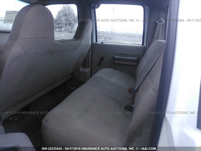 1FTSW21578EE49994 - 2008 FORD F250 SUPER DUTY WHITE photo 8